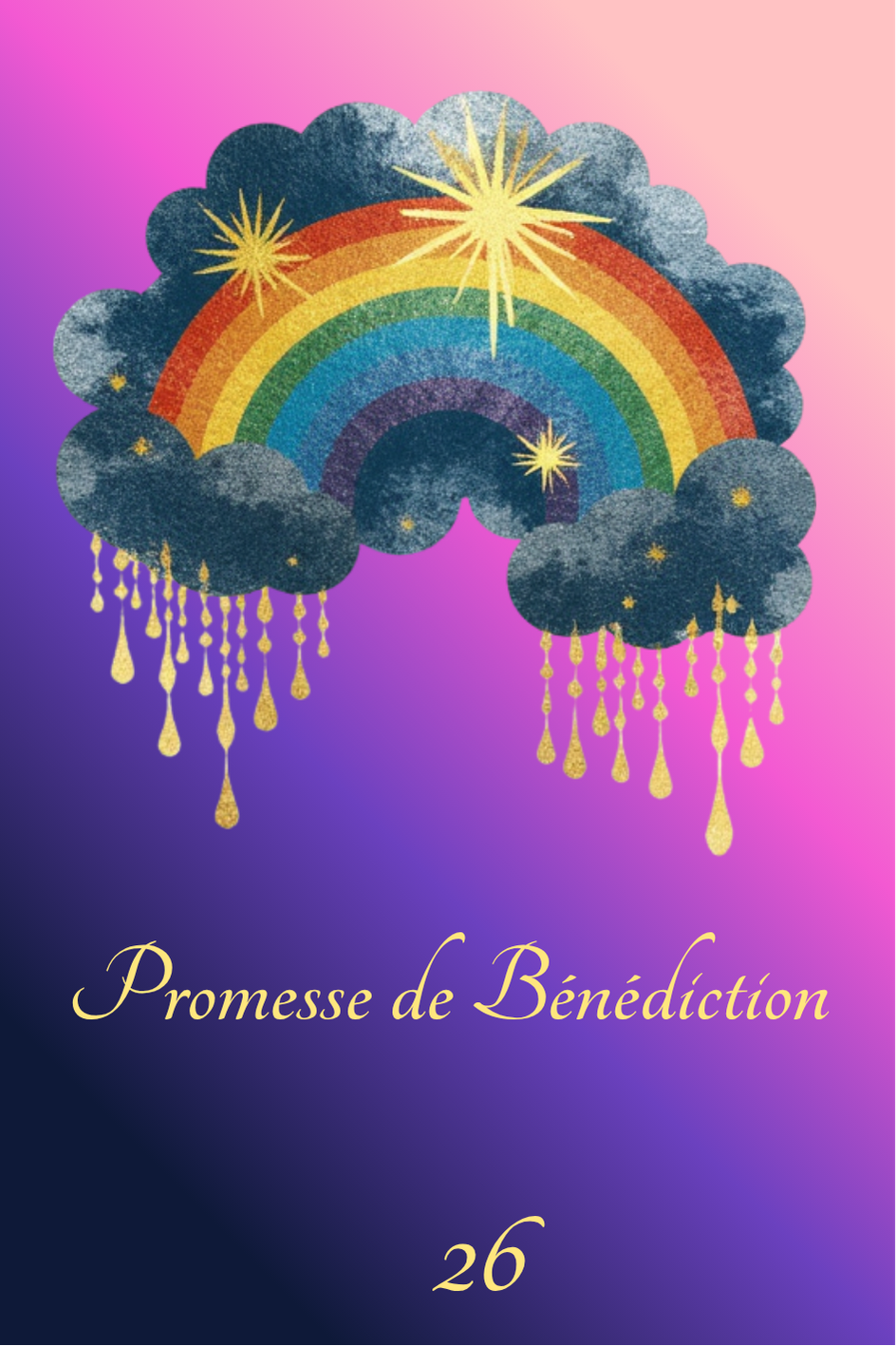 Carte de visualisation : Promesse de bénédiction